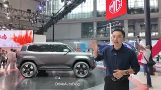 พาชมรถต้นแบบ Cyber X พร้อมพาเที่ยวบูธ MG ในงาน Auto Shanghai 2025