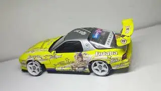 [Pack Auto Art] Custom RC body - Kiri Kilovolt  Mazda FC3S RX-7 1:24 scale