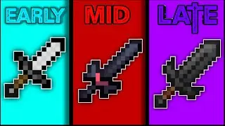 Best Sword For Early/Mid/and Late game POlayers In Fakepixel skyblock