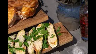 Stoaker Recipe: Butterfly Chicken with Crispy Parmesan Panko Courgettes