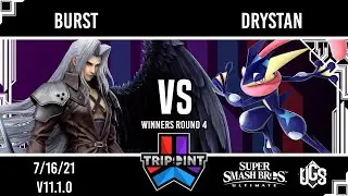 Tripoint Smash 105 - Winners Round 4 - Burst(Sephiroth) Vs. Drystan(Greninja)