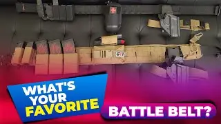 Safe Life Defense Tactical belt & the Viking Tactics VTAC Skirmish Battle Belt