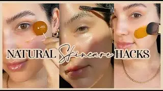 GLOWING Skincare Hacks: Dark Circles, Acne, Lash & Brow Growth (Non-Toxic)