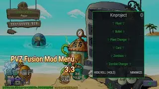 Plants Vs Zombies Fusion 3.3 Mod Menu Multi Planting Spawn Zombie | PVZ fusion mod menu