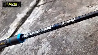 custom rod, lycan 8-14lb 204cm baitcasting build