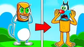 Roblox Oggy Swap His body Parts To Italian Brainrot!