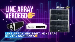 SMALLEST LINE ARRAY FROM SPL AUDIO‼️MINI BUT BRUTAL SOUND😱THE LITTLE VERDE 6D
