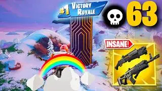 Zero Build Solo vs Squads 63 Elimination Gameplay Wins (NEW Fortnite Chapter 6 Season 4)