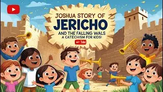 Jericho and the Falling Walls | Joshua 6 Explained for Kids | Catechism for Kids