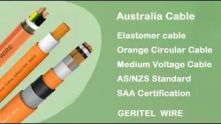 Geritel Wire&mdash;Australia Cable  | SAA Certified Elastomer Cable, Orange Circular Cable & MV Cables