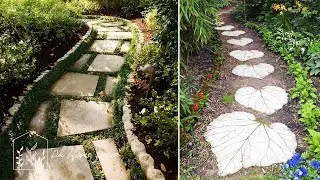 Best 26 Easy Cheap Walkway Ideas - Stepping Stones Garden Path Ideas In 2022