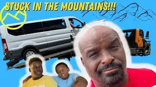 STRANDED in the Mountains! Road Trip to Football Camp!