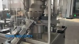 TEU-27 #tabletpress with 27 stations for #salt  #tablet  #manufacturer  #madeinchina #factory