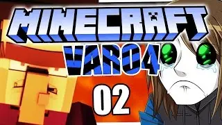 MINECRAFT: VARO 4 ☆ #02 - EIN ANGSTEINFL&Ouml;&szlig;ENDER GEGNER! - #K&uuml;rbisTumor