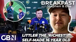 Darts | Luke Littler the 'RICHEST' self-made 16 year old despite crushing loss