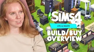 I am actually LOVING this build buy 😍 (Overview) | The Sims 4 Life and Death