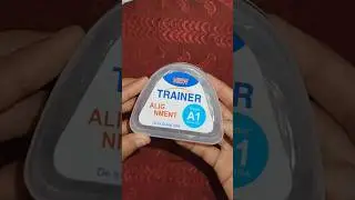 Teeth alignment silicon braces @162rs#retainer #braces#teeth#shortvideo#shortsfeed#youtubeshorts