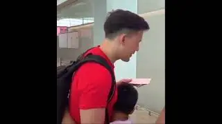 Kid hugs Markiplier and proceeds to motorboat him
