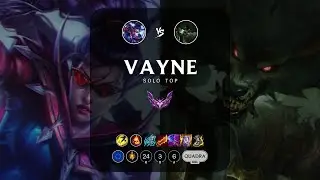 Vayne Top vs Warwick - EUW Master Patch 13.18