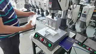3200W Ultrasonic Plastic Acrylic PS Slabs Welding Sealing Machine for Pok&eacute;mon TCG, MTG, YUGIOH Cards