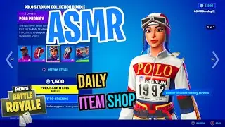 ASMR Fortnite NEW Polo Skins! Daily Item Shop 🎮🎧 Relaxing Whispering 😴💤