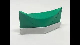 Military Cap | Origami Tutorial | Easy | For Beginner