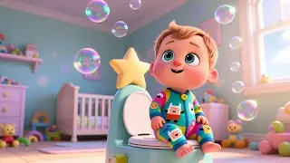 Potty Time Happy Day 😊🚽👶 | Fun Potty Learning for Kids | Baby Care Video