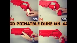 3D Printed Duke MK .44 replica From Destiny