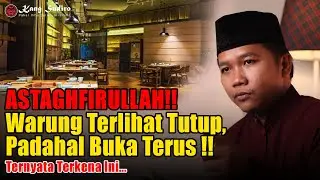 Warung Terlihat Tutup Padahal Buka Terus, Ternyata Warung Terkena Santet Ini !!!