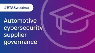 Automotive cybersecurity supplier governance with PROOF