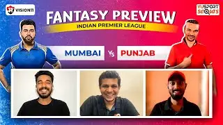 Mumbai vs Punjab Fantasy Cricket Prediction ft Peeyush Sharma and StatsGuruji #mivspbks