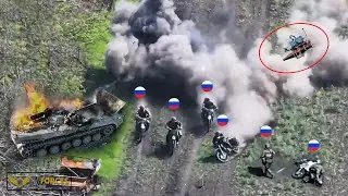 Ukrainian elite forces drones again destroy twenty Russian troops on the way to Pokrovsk