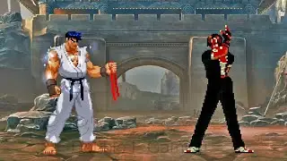 [Street Fighter Mugens] IceRyu VS Kyo Vix