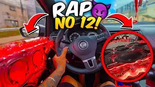 ROLE COM CARRO DE SOM REBAIXADO DEBOXE TOCANDO RAP NO 12