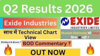 Exide Industries Q2 results 2026 | Exide Industries results today | Exide Industries Share News