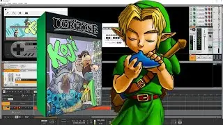 Ugritone Koji VST Ocarina Sound | Reason Studios | Zelda's Lullaby Played On Computer Keyboard