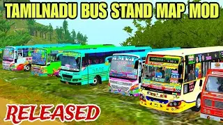 NEW TN BUS STAND MAP MOD RELEASED|BUS SIMULATOR INDONESIA 4.4.1