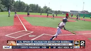 Badges for Baseball connecting cops and kids