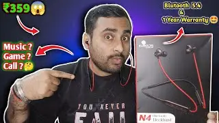 Kratos N4 Bluetooth Neckband Review 🔥| Best Budget Neckband Under 500 | Blutooth 5.4