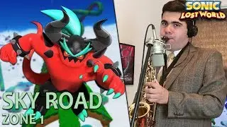 Sonic Lost World: Sky Road (Zone 1) - Jazz Cover || Charles Ritz