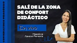 SALÍ DE LA ZONA DE CONFORT DIDÁCTICO