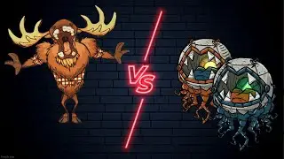 Woodie moose VS Twins of Terror boss fight (BETA Reworked)