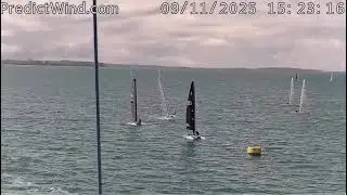 PredictWind A-Class Worlds magic caught on webcam 🔥