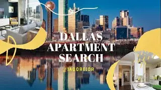 DALLAS APARTMENT SEARCH! | JadoreJor | VLOG