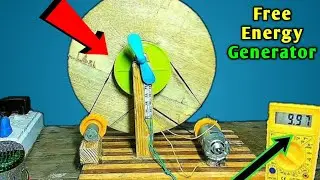Flywheel Free Energy Generator || Self Running Machine || Explained Free Energy