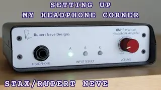 MY HEADPHONE SETUP FINALLY FINISHED