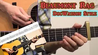 Beaumont Rag／Doc Watsonギタープレイ解説（ブルーグラスギタリストのギタープレイ解説動画21）