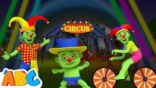 Spooky Zombie Circus Adventure 🧟&zwj;♀️🎪 | Halloween Songs for Kids | ABC Learning Club