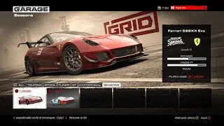 GRID (2019) - All Seasons Cars List