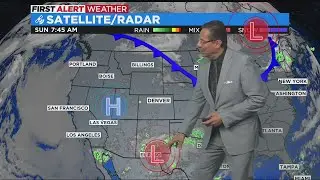Nice stretch of mild October weather till next weeks cold front